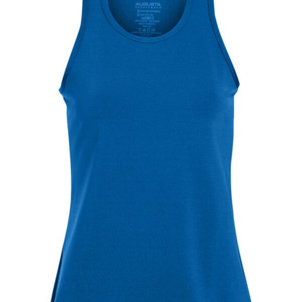Girls' Polyester Spandex Racer Tank Thumbnail