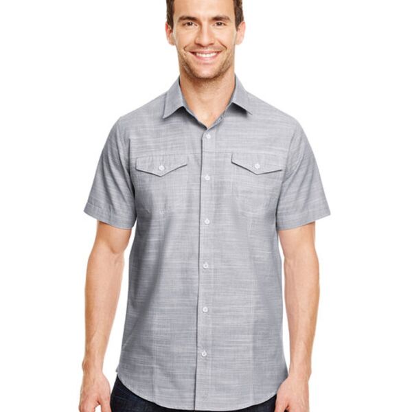 Men's Textured Woven Shirt Thumbnail